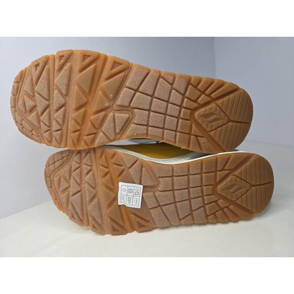 Skecher Street Los Angeles Air Cooled Memory Foam Yellow Leather Sneaker Wmn 6.5 - Picture 10 of 11